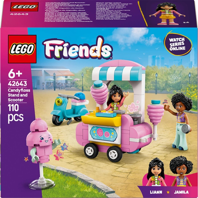 Lego Friends 42643 Cotton Candy Stand and Scooter