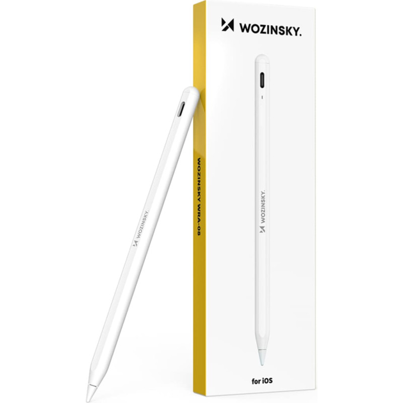 Wozinsky WRA-08 irbulis Apple iPad 2018-2025 USB-C - balts