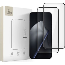 Tech-Protect Rūdīts stikls Xiaomi 15T / 15T Pro Glass Fit+ melns - 2 gab.