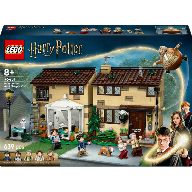 Lego HARRY POTTER 76451 Privet Drive: Aunt Marge's Visit