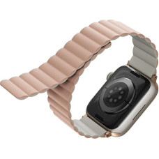 Uniq Revix Magnetic Strap for Apple Watch 42 | 44 | 45 | 49 mm - Pink and White