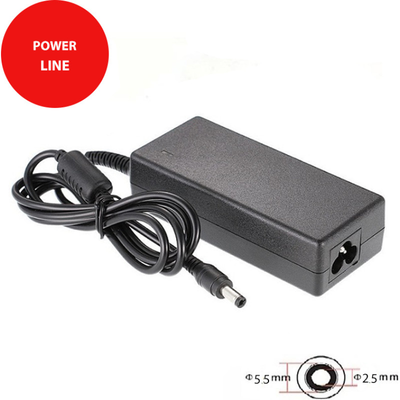 Extradigital Klēpjdatora strāvas adapteris ASUS 220V, 90W: 19V, 4.74A