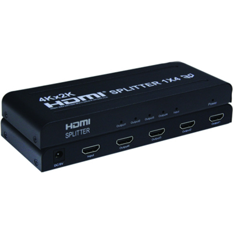 Extradigital HDMI sadalītājs 1x4, 4K