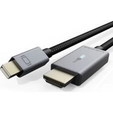 Cabletime Augstākās kvalitātes kabelis Mini DisplayPort uz HDMI, 4K/30Hz, 1,8 m