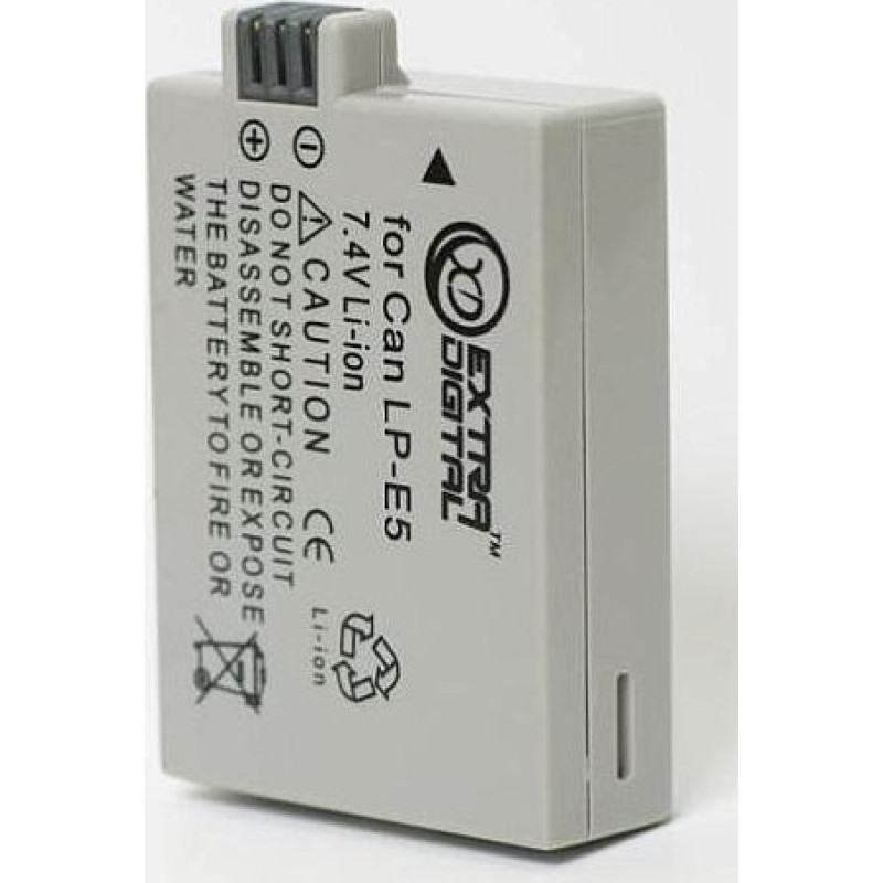 Extradigital Canon, akumulators LP-E5