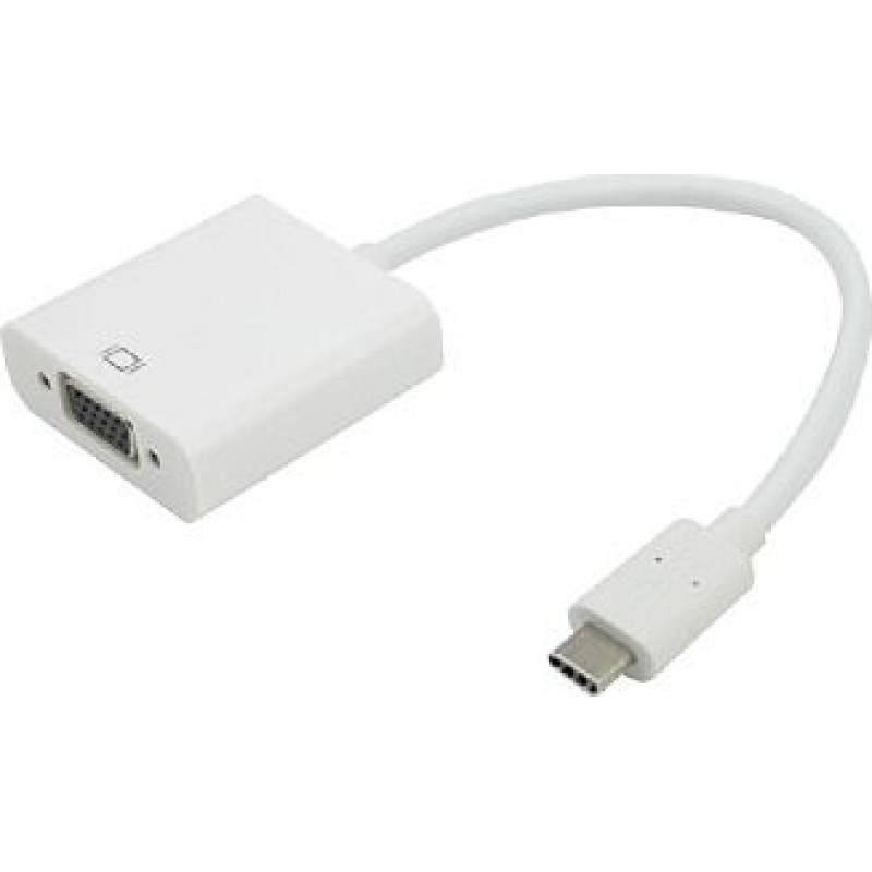 Extradigital Adapteris USB-C - VGA, 15 cm
