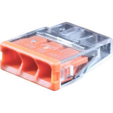 Hismart Savienojo&scaron;ais savienotājs, 3x 0,5-2,5 mm&sup2;, 24A, 450V, 100 gab.
