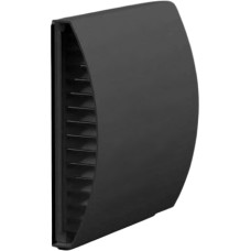 Hismart Izliekts lietus aizsargs vienvietīgai enerģijas atgū&scaron;anas ventilatoram, plastmasa