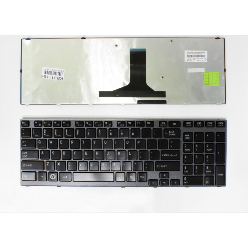 Toshiba Tastatūra TOSHIBA Satellite: A660, A665