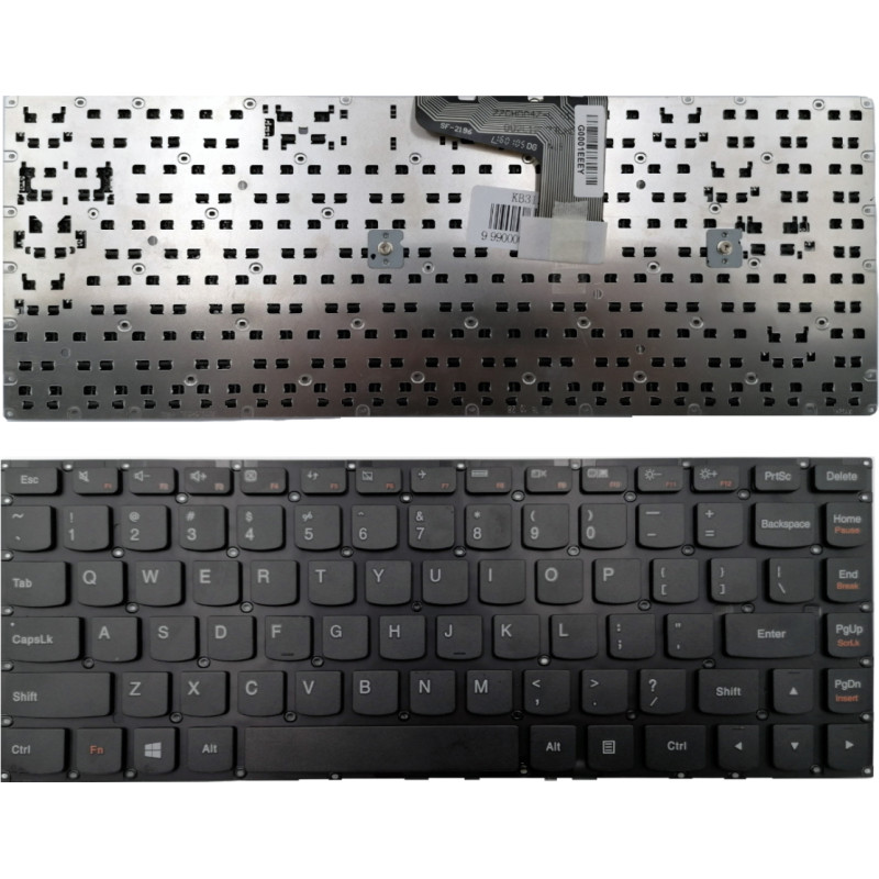 Lenovo tastatūra: Ideapad Yoga 3, 14