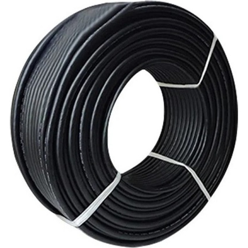 Extradigital Saules PV kabelis 6 mm, 200 m, melns