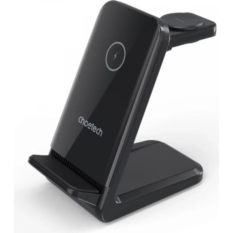 Choetech Bezvadu uzlādes statīvs CHOETECH, 15W, 3-in-1