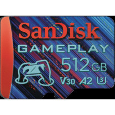 Atmiņas karte SanDisk GamePlay microSD 512GB