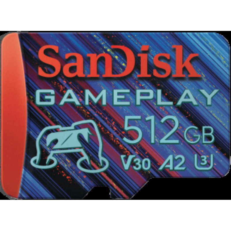 Atmiņas karte SanDisk GamePlay microSD 512GB