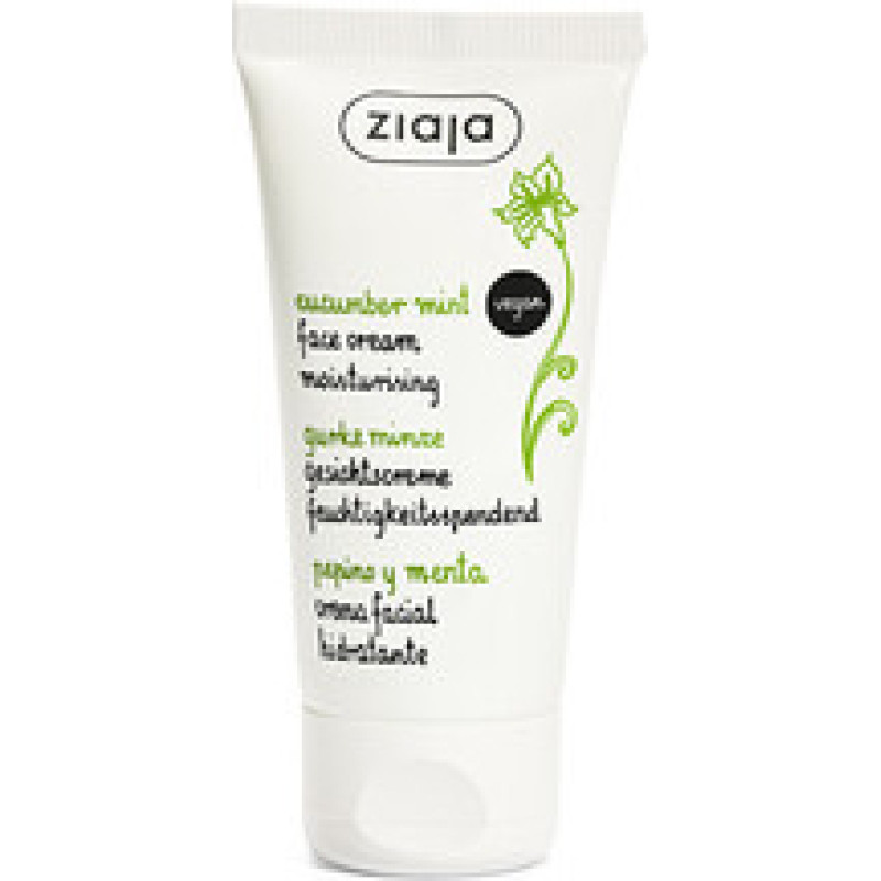 Ziaja Cucumber Mint Moisturising Face Cream SPF 6