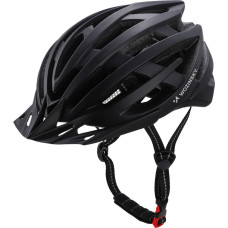 Wozinsky MTB Bike Helmet with USB Rear Light L - Black
