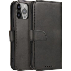 Hurtel Samsung Galaxy S25 magnētiskais maciņ&scaron; - melns