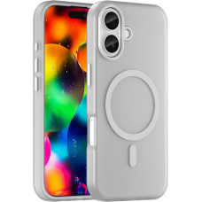 Hurtel iPhone 17 magnētiskais abrazīvais MagSafe vāciņ&scaron; &mdash; matēti balts