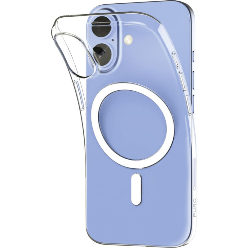 Puro iPhone 17 TPU 0.3 MAG īpa&scaron;i plāns MagSafe vāciņ&scaron; &mdash; caurspīdīgs