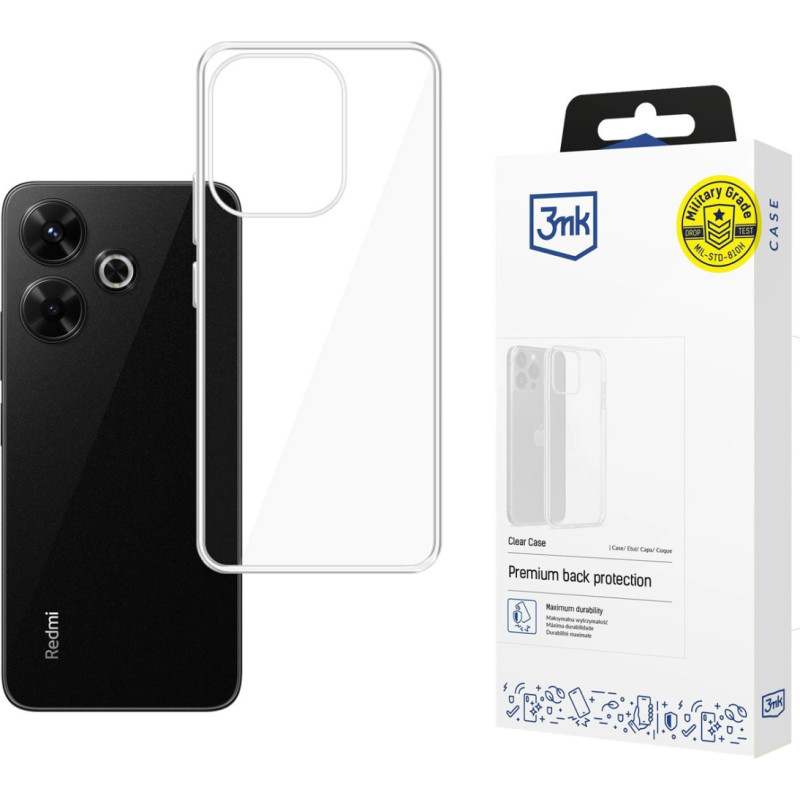 3Mk Protection 3mk Clear Case for Xiaomi Redmi 13 4G | 5G - transparent