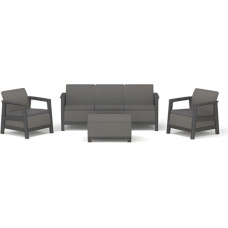 Keter Dārza mēbeļu komplekts Scandi Linea 3 Seater Set pelēks