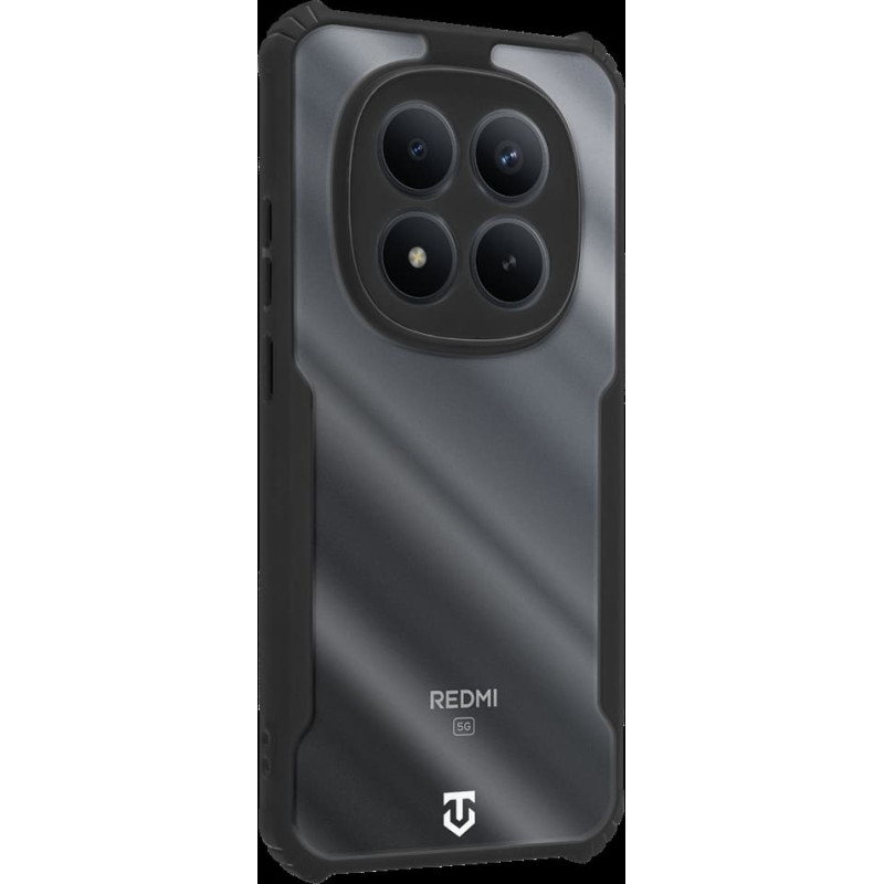 Tactical Quantum Stealth Cover for Xiaomi Redmi Note 15 Pro Clear|Black