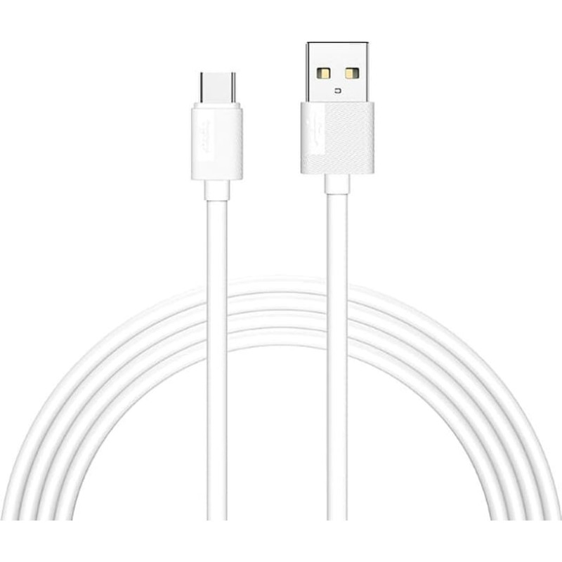 T-Phox CABLE T-PHOX NETS TYPE-C WHITE 3A ; PVC ; 1,2M