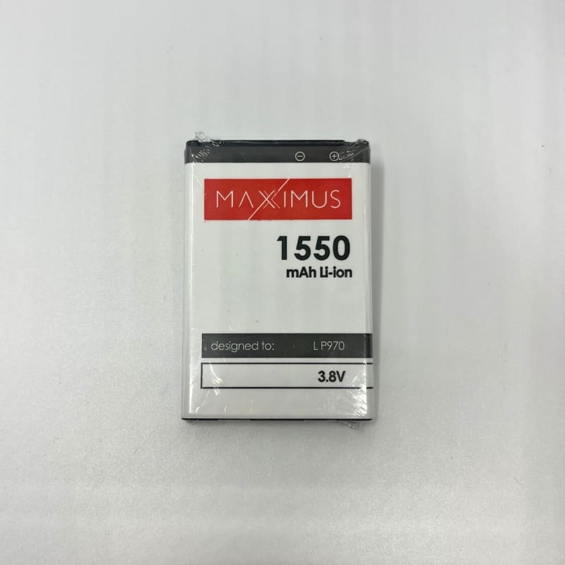 Maxximus BATTERY MAXXIMUS LG P970 1700mAh BL-44JN