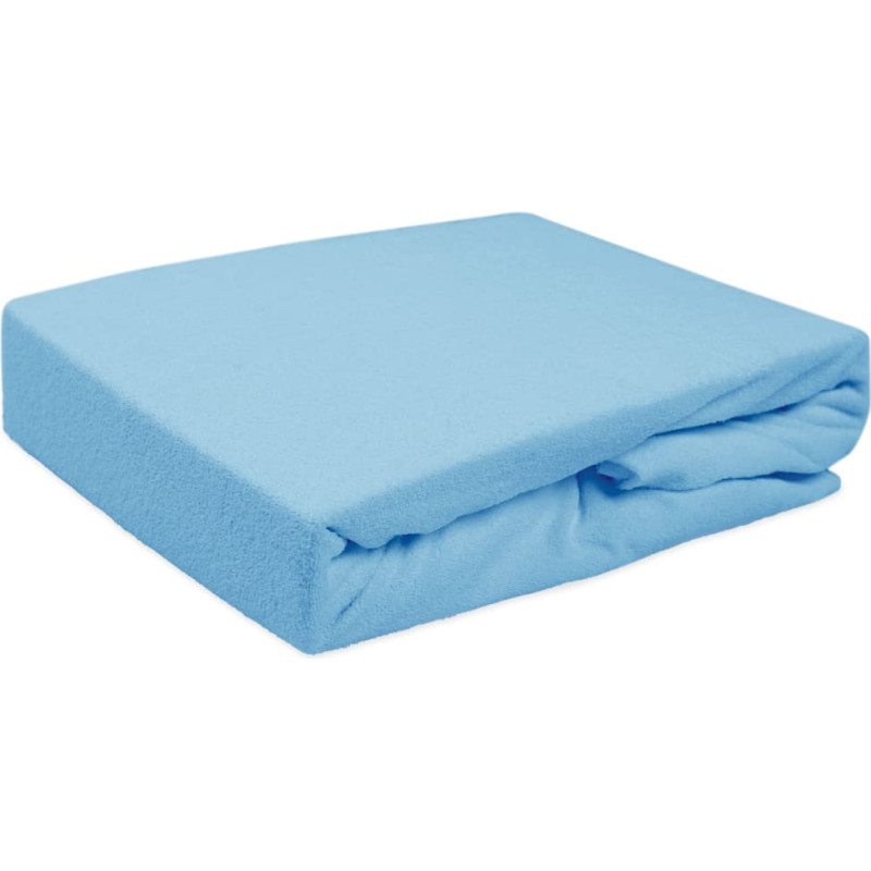 Frotē pieguļošs palags 220x200 009 zils