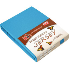 Džersija loksne 140x200 tirkīza 080 bieza 150g/m2