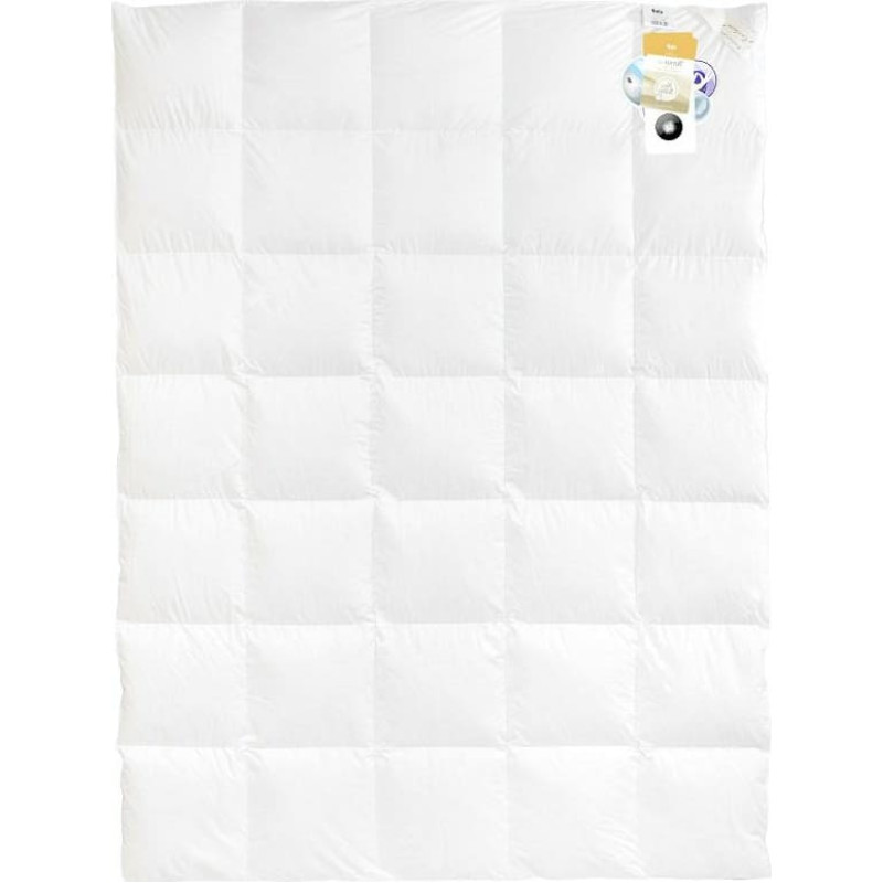 Siltā dūnu sega 220x240 Optima ekskluzīva 1960g balta