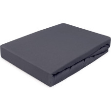 Džersijai pieguļošs palags 120x200 041 antracīts