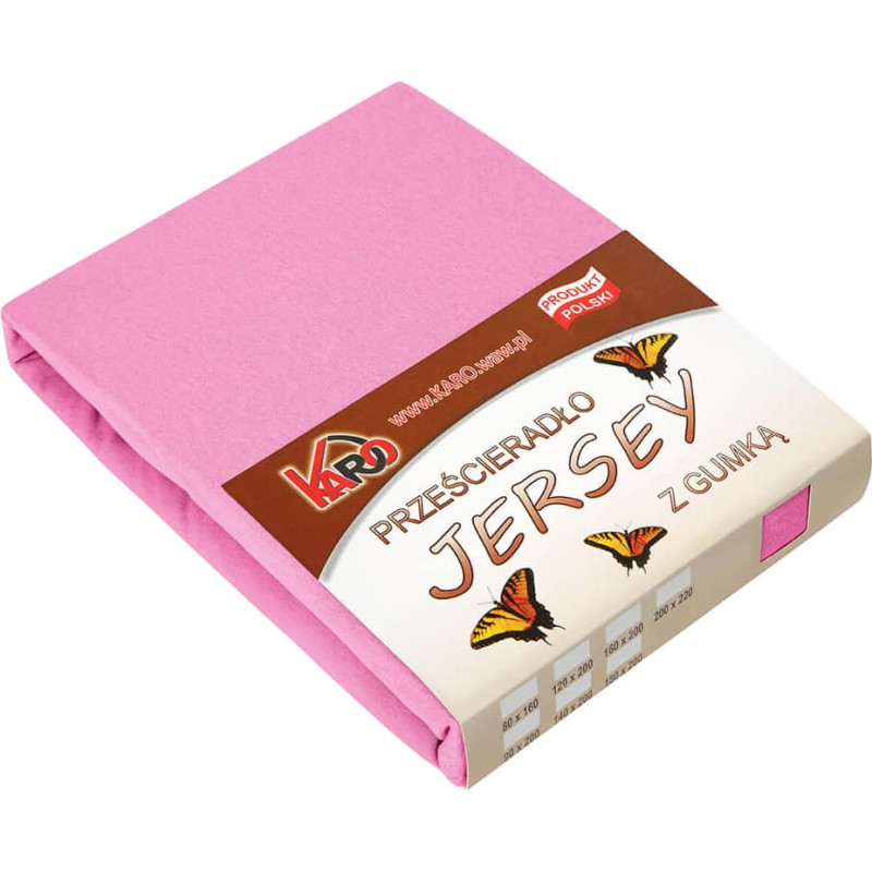 Džersija loksne 200x200 rozā 020 bieza 150g/m2