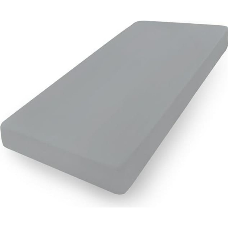 Džersijai pieguļošs palags 210/220x190/200 ar likras grafītu ar gumiju augstajam matracim 30 cm Džersija 2