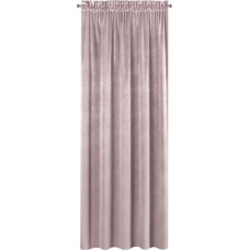 Samanta gatavais aizkars uz lentes 140x270 cm pūderis