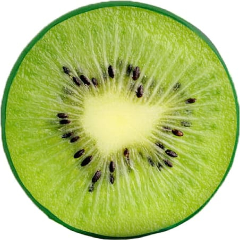 Apaļš spilvens Illusione 40x7 kivi zaļa velūra krēsla sēdeklis