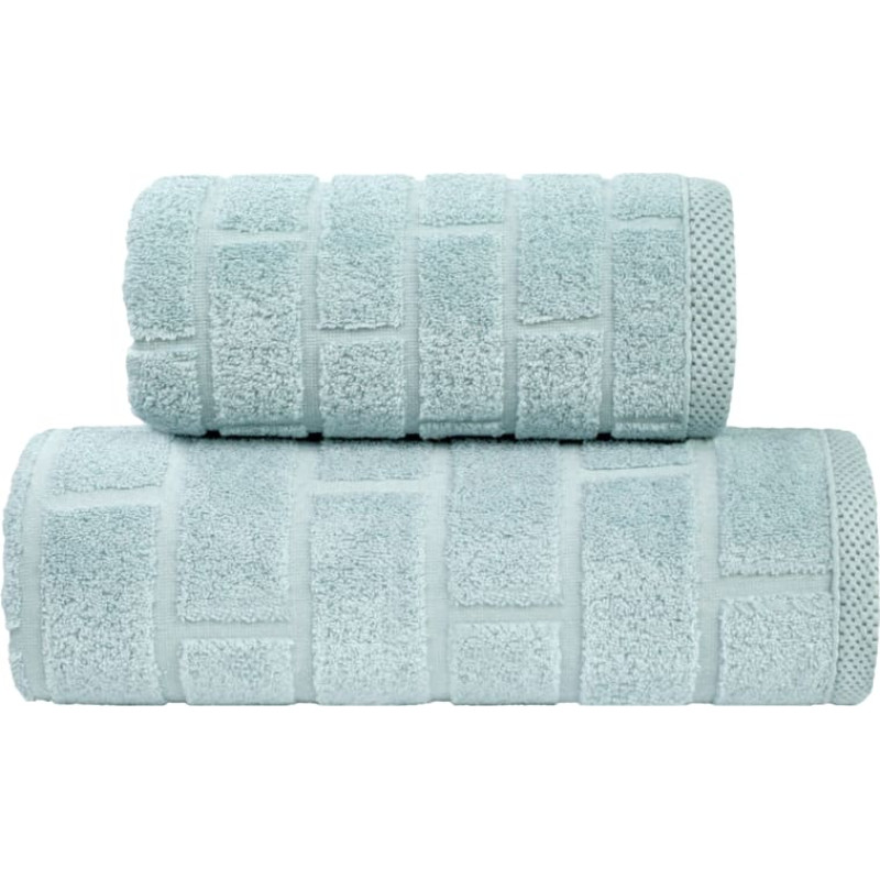 Ķieģeļu dvielis 70x140 jauns aqua 500 g/m2 frotē