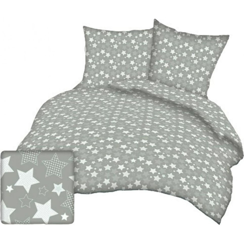 Korķa spilvendrāna 50x60 pelēkas zvaigznes A905 Kora 23