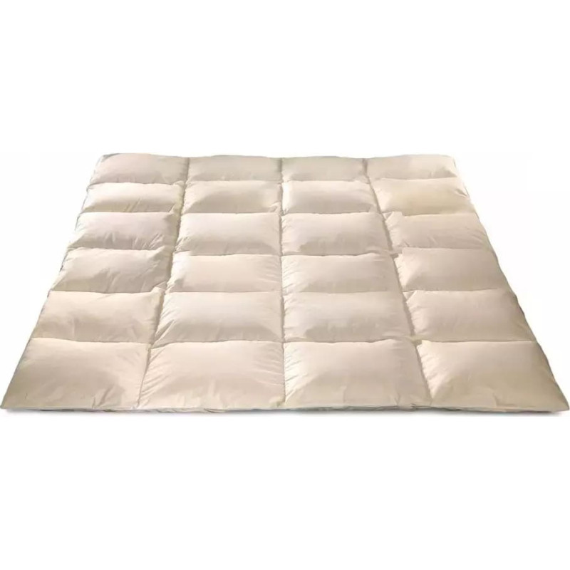 Dūnu sega 140x200 1,6 kg ekru lētākais