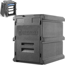 Hendi Izolēts konteineru ēdināšanas termoss EEP 8 x paplātes vai konteineri GN1/1 100L - 707999