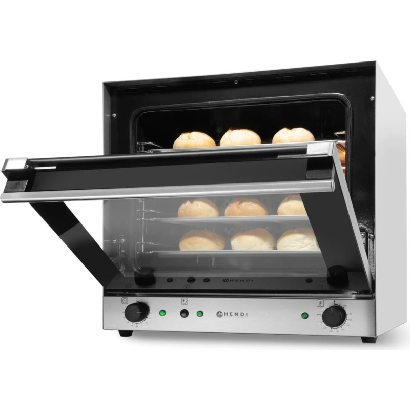 Hendi Konvekcijas krāsns ar mitrinā&scaron;anu H90S 4 paplātēm 438x315mm 227077