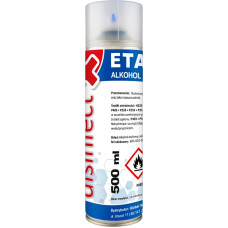 Gsg24 ETHANOL - Etilspirts denaturēts DESINFECT 99% aerosols 500ml