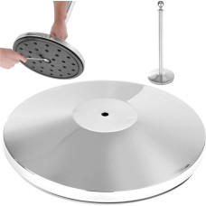 Hendi Barjeras staba pamatne, hromēts sudrabs, diam. 360 mm - 810484