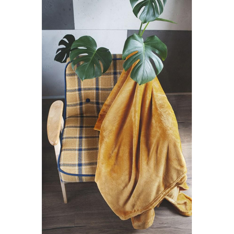 Mikrošķiedras sega 220x200 Siglo dzeltena