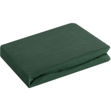 Džersijai pieguļošs palags 180x200 pudeles zaļš augstajam matracim 30 cm 140 g/m2 Eurocurtains