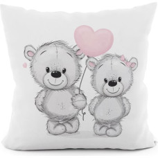 PARKA Dekoratīvā spilvendrāna VELVET, 40x40cm, krāsa 002 pelēka PWA003/POP/002/040040/1