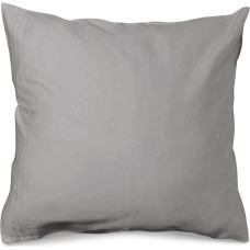 Satīna spilvendrāna 70x80 Zelts, pelēks 42, vienkrāsains