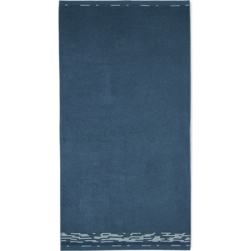 Grafikas dvielis 70x140 indigo zils 450 g/m2