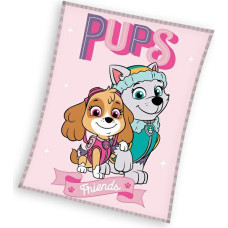 Mikrošķiedras sega 130x170 Paw Patrol rozā 4203 C23