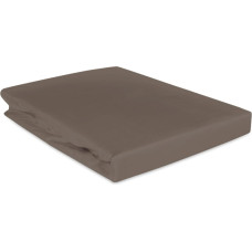 Satīna palags ar elastīgo joslu 90x200 sepia 043 vienkrāsains